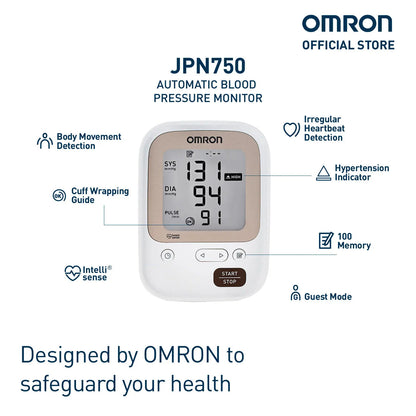 OMRON JPN-750 Automatic Blood Pressure Monitor