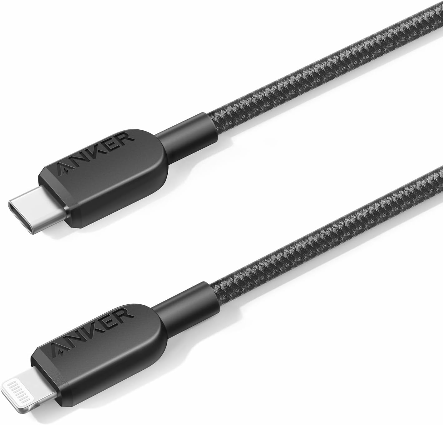 Anker 310 USB-C to Lightning Cable (3 ft Braided)