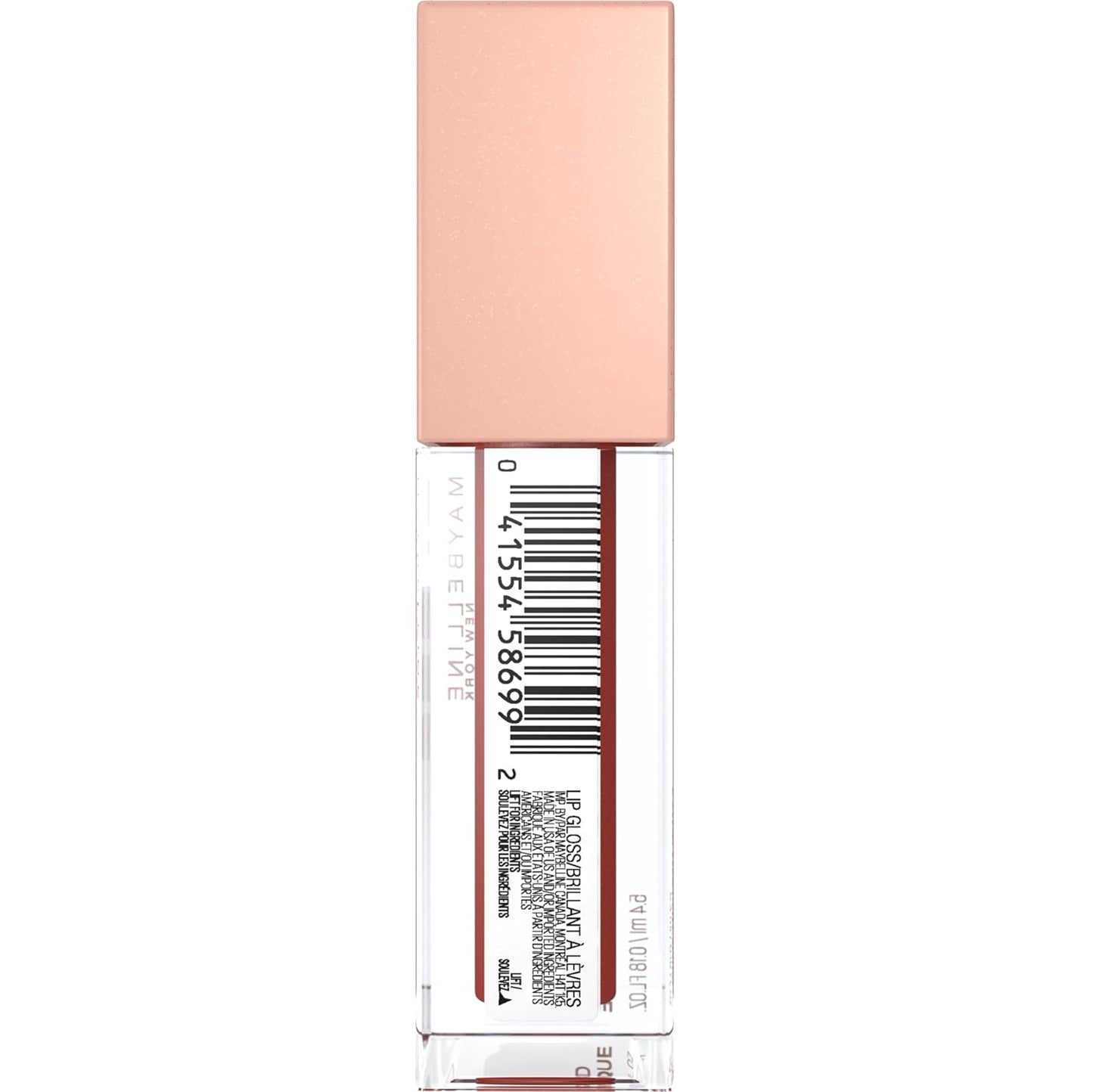 Maybelline Lifter Gloss - Rust | Hydrating & High-Shine Lip Gloss