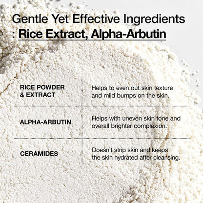 ANUA RICE ENZYME BRIGHTENING CLEANSING POWDER | 40g