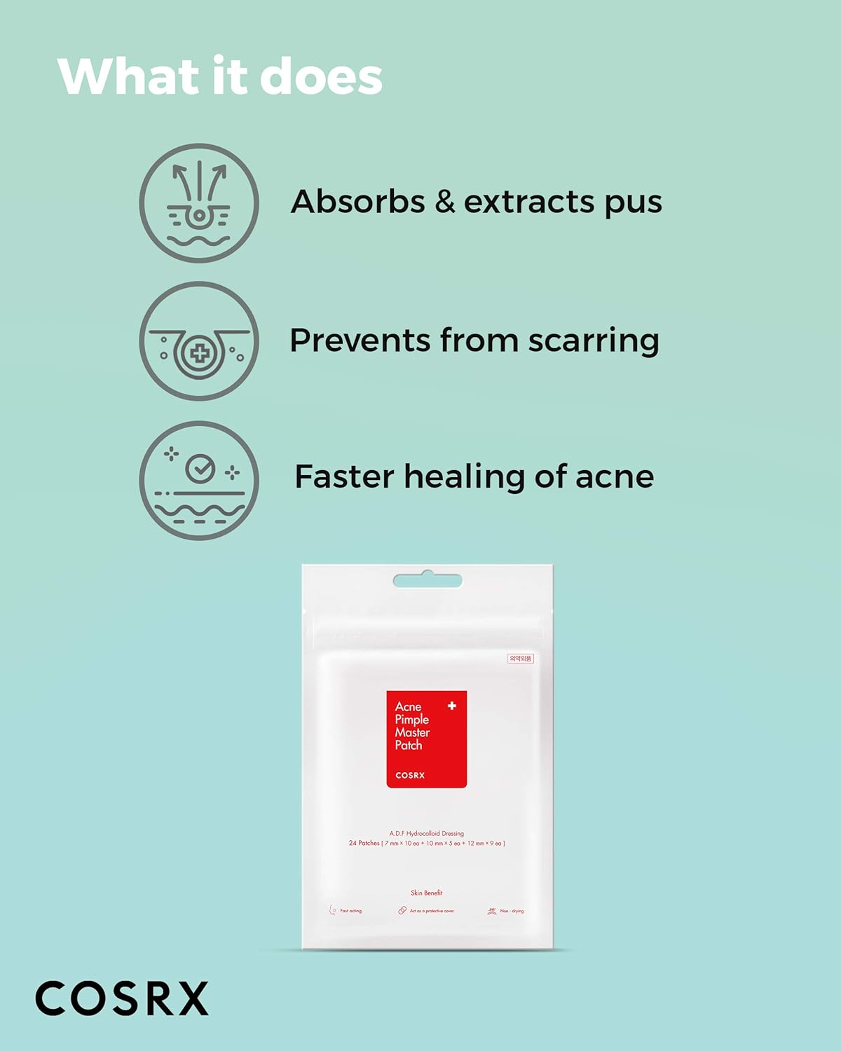 Cosrx Acne Pimple Master Patch | 24 Patches