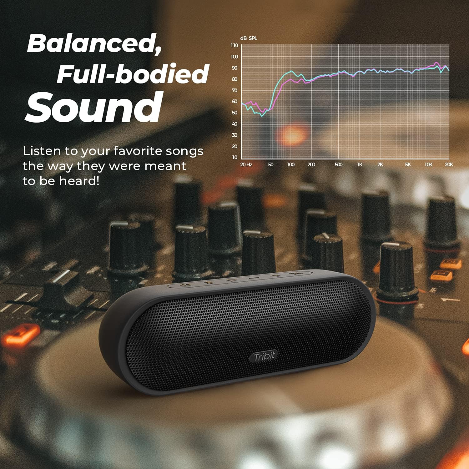 TRIBIT MaxSound Plus Wireless Speaker