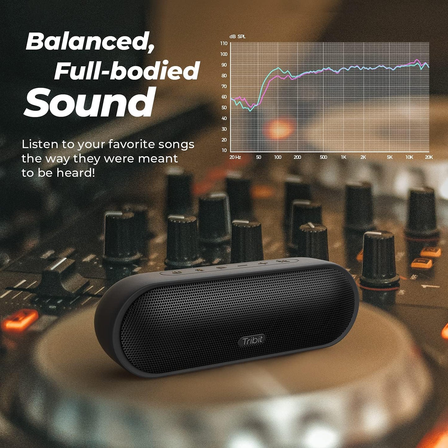 TRIBIT MaxSound Plus Wireless Speaker