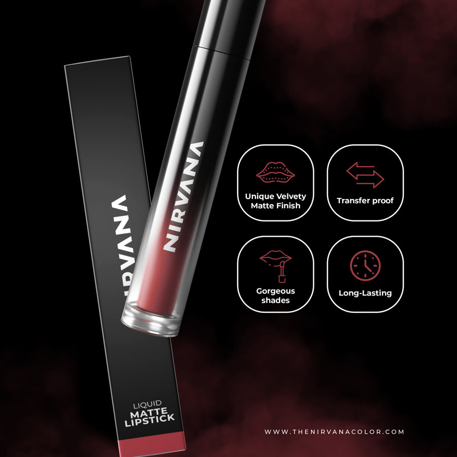 Nirvana Color Liquid Matte Lipstick – Infatuated