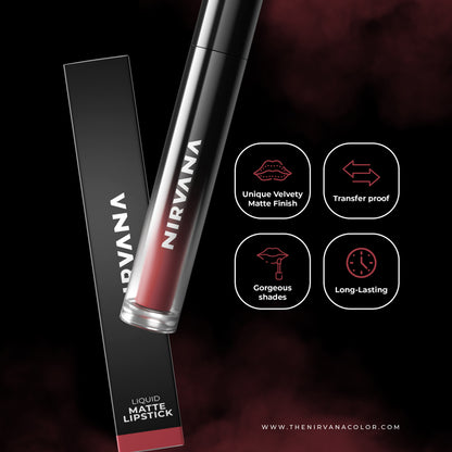 Nirvana Color Liquid Matte Lipstick – Infatuated