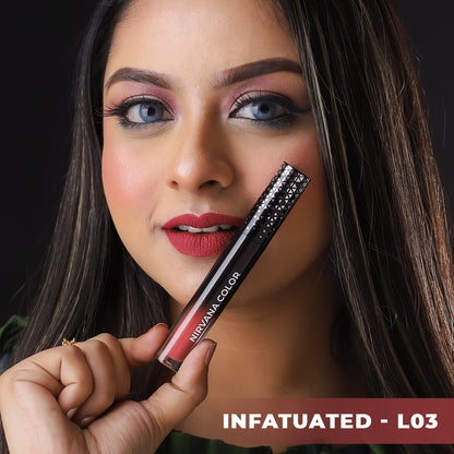 Nirvana Color Liquid Matte Lipstick – Infatuated