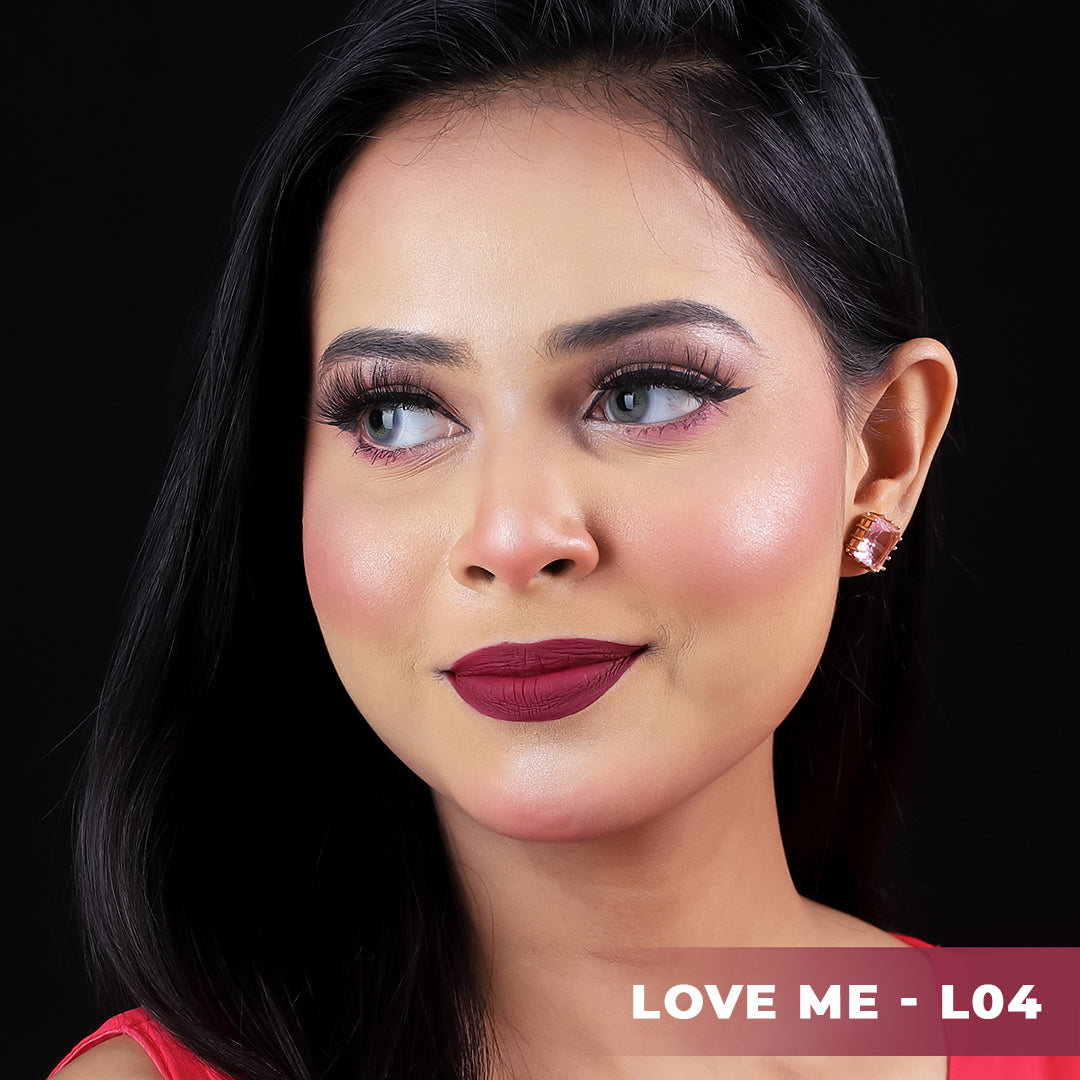 Nirvana Color Liquid Matte Lipstick - Love Me L04